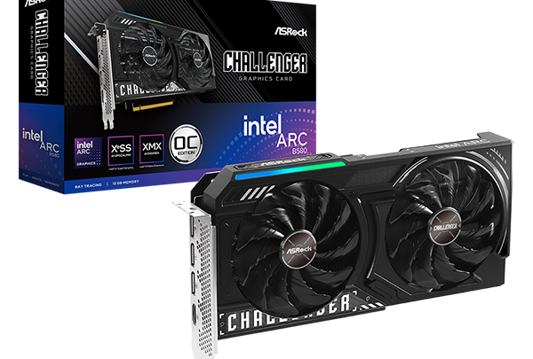 ASRock Intel Arc B580 Challenger 12GB OC official product image