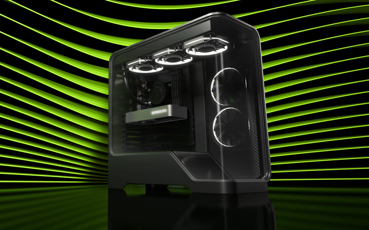NVIDIA GeForce RTX 5070 Ti graphics card promotional image